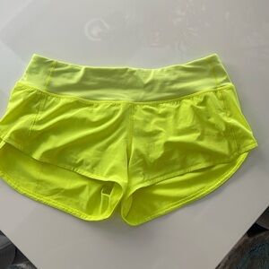 Lulu lemon speed up shorts